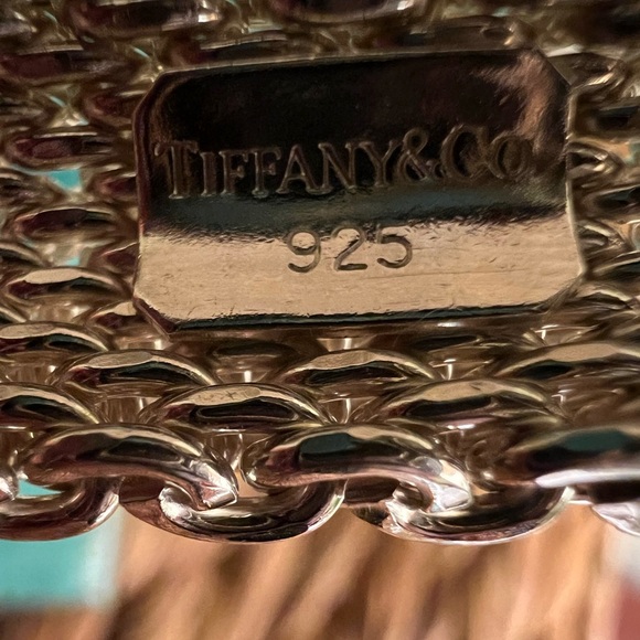 Tiffany & Co. Sterling Silver Mesh Bracelet - Picture 2 of 4